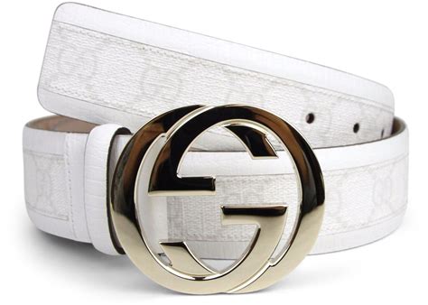 gucci belt white|transparent gucci belt.